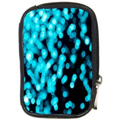 Bokeh Background In Blue Color Compact Camera Cases by Amaryn4rt