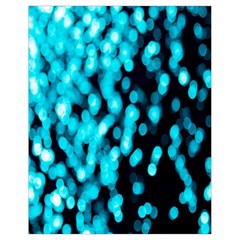 Bokeh Background In Blue Color Drawstring Bag (small)