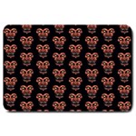 Dark Conversational Pattern Large Doormat  30 x20  Door Mat