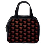 Dark Conversational Pattern Classic Handbags (One Side) Front