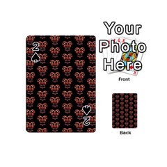 Dark Conversational Pattern Playing Cards 54 (mini)  by dflcprints