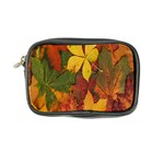 Colorful Autumn Leaves Leaf Background Coin Purse Front