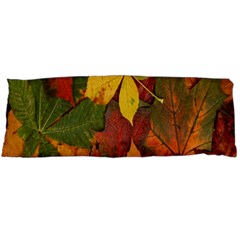 Colorful Autumn Leaves Leaf Background Body Pillow Case (dakimakura)