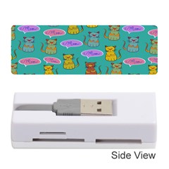 Meow Cat Pattern Memory Card Reader (stick)  by Amaryn4rt