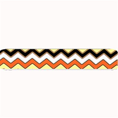 Colorful Chevron Pattern Stripes Small Bar Mats