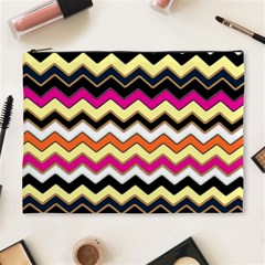 Colorful Chevron Pattern Stripes Cosmetic Bag (xl) by Amaryn4rt