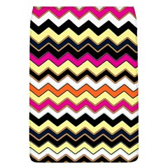 Colorful Chevron Pattern Stripes Flap Covers (l)  by Amaryn4rt