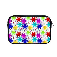 Snowflake Pattern Repeated Apple Macbook Pro 13  Zipper Case by Amaryn4rt