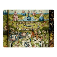 Hieronymus Bosch Garden Of Earthly Delights Double Sided Flano Blanket (mini)  by MasterpiecesOfArt