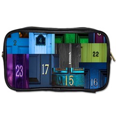 Door Number Pattern Toiletries Bags by Amaryn4rt