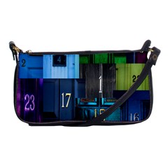 Door Number Pattern Shoulder Clutch Bags by Amaryn4rt