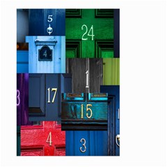 Door Number Pattern Large Garden Flag (two Sides) by Amaryn4rt