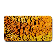 Yellow Chevron Zigzag Pattern Medium Bar Mats by Amaryn4rt