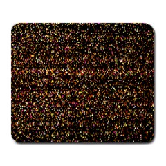 Colorful And Glowing Pixelated Pattern Large Mousepads by Amaryn4rt