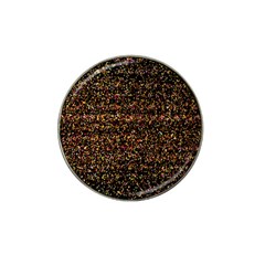 Colorful And Glowing Pixelated Pattern Hat Clip Ball Marker (10 Pack) by Amaryn4rt