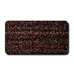 Colorful And Glowing Pixelated Pattern Medium Bar Mats by Amaryn4rt