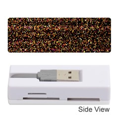 Colorful And Glowing Pixelated Pattern Memory Card Reader (stick)  by Amaryn4rt