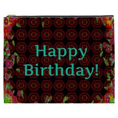 Happy Birthday To You! Cosmetic Bag (xxxl)  by Amaryn4rt