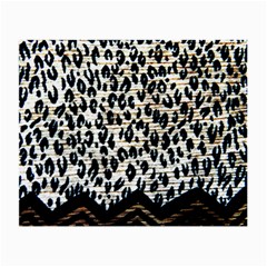 Tiger Background Fabric Animal Motifs Small Glasses Cloth (2-side) by Amaryn4rt