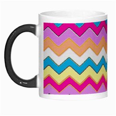 Chevrons Pattern Art Background Morph Mugs by Amaryn4rt