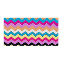 Chevrons Pattern Art Background Satin Wrap by Amaryn4rt