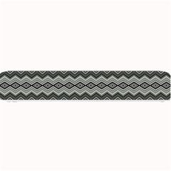 Greyscale Zig Zag Small Bar Mats by Amaryn4rt