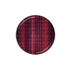 Colorful And Glowing Pixelated Pixel Pattern Hat Clip Ball Marker (10 Pack) by Amaryn4rt