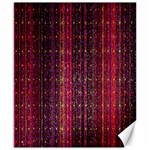 Colorful And Glowing Pixelated Pixel Pattern Canvas 8  x 10  8.15 x9.66  Canvas - 1