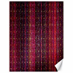 Colorful And Glowing Pixelated Pixel Pattern Canvas 18  X 24   by Amaryn4rt