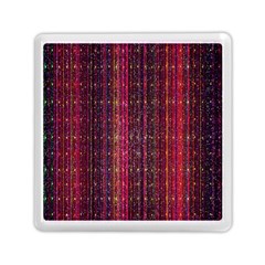 Colorful And Glowing Pixelated Pixel Pattern Memory Card Reader (square)  by Amaryn4rt