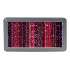 Colorful And Glowing Pixelated Pixel Pattern Memory Card Reader (mini) by Amaryn4rt