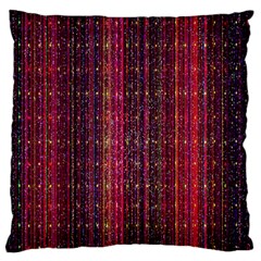 Colorful And Glowing Pixelated Pixel Pattern Standard Flano Cushion Case (one Side) by Amaryn4rt