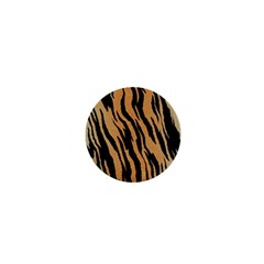 Tiger Animal Print A Completely Seamless Tile Able Background Design Pattern 1  Mini Magnets by Amaryn4rt