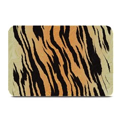 Tiger Animal Print A Completely Seamless Tile Able Background Design Pattern Plate Mats by Amaryn4rt