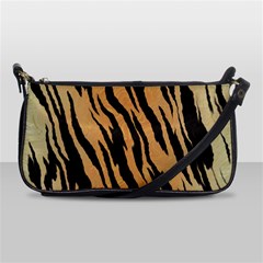 Tiger Animal Print A Completely Seamless Tile Able Background Design Pattern Shoulder Clutch Bags by Amaryn4rt