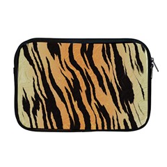 Tiger Animal Print A Completely Seamless Tile Able Background Design Pattern Apple Macbook Pro 17  Zipper Case by Amaryn4rt