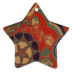 Vintage Chinese Brocade Ornament (star) by Amaryn4rt