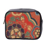 Vintage Chinese Brocade Mini Toiletries Bag 2-Side Front