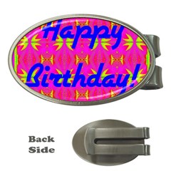 Happy Birthday! Money Clips (oval)  by Amaryn4rt