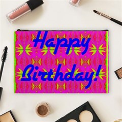 Happy Birthday! Cosmetic Bag (large)  by Amaryn4rt