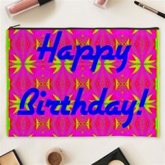 Happy Birthday! Cosmetic Bag (xxxl)  by Amaryn4rt