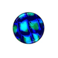 Blue Scales Pattern Background Hat Clip Ball Marker (10 Pack) by Amaryn4rt