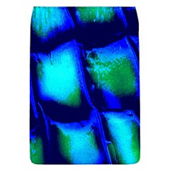 Blue Scales Pattern Background Flap Covers (l)  by Amaryn4rt