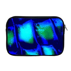 Blue Scales Pattern Background Apple Macbook Pro 17  Zipper Case by Amaryn4rt