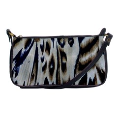 Tiger Background Fabric Animal Motifs Shoulder Clutch Bags by Amaryn4rt