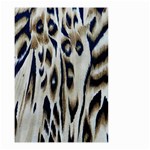 Tiger Background Fabric Animal Motifs Small Garden Flag (Two Sides) Front