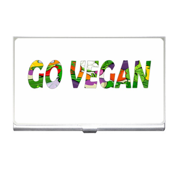 Go vegan Business Card Holders