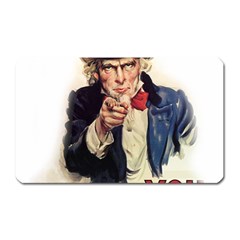 Uncle Sam Magnet (rectangular) by Valentinaart