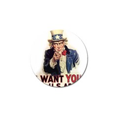 Uncle Sam Golf Ball Marker (10 Pack) by Valentinaart