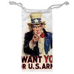 Uncle Sam Jewelry Bag by Valentinaart